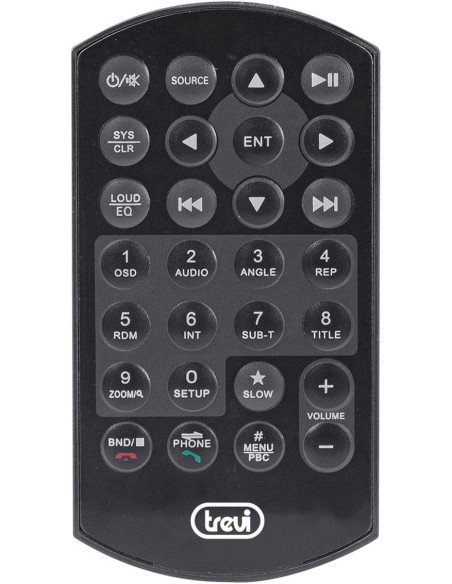 TREVI MDV 6380 | Radio DAB 7" para Coche con Video