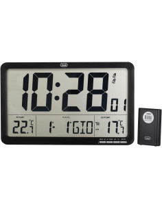 Reloj de pared Trevi OM 3560 RC Negro – Digital y Preciso