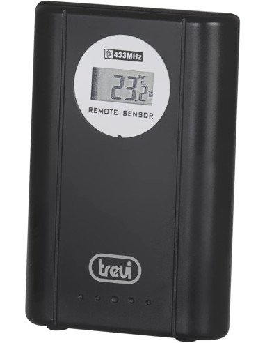 Reloj de pared Trevi OM 3560 RC Negro – Digital y Preciso