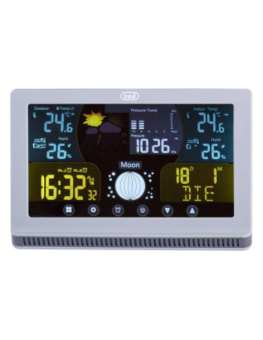 Estación meteorológica Trevi ME 3P70 RC – Sensor Touch