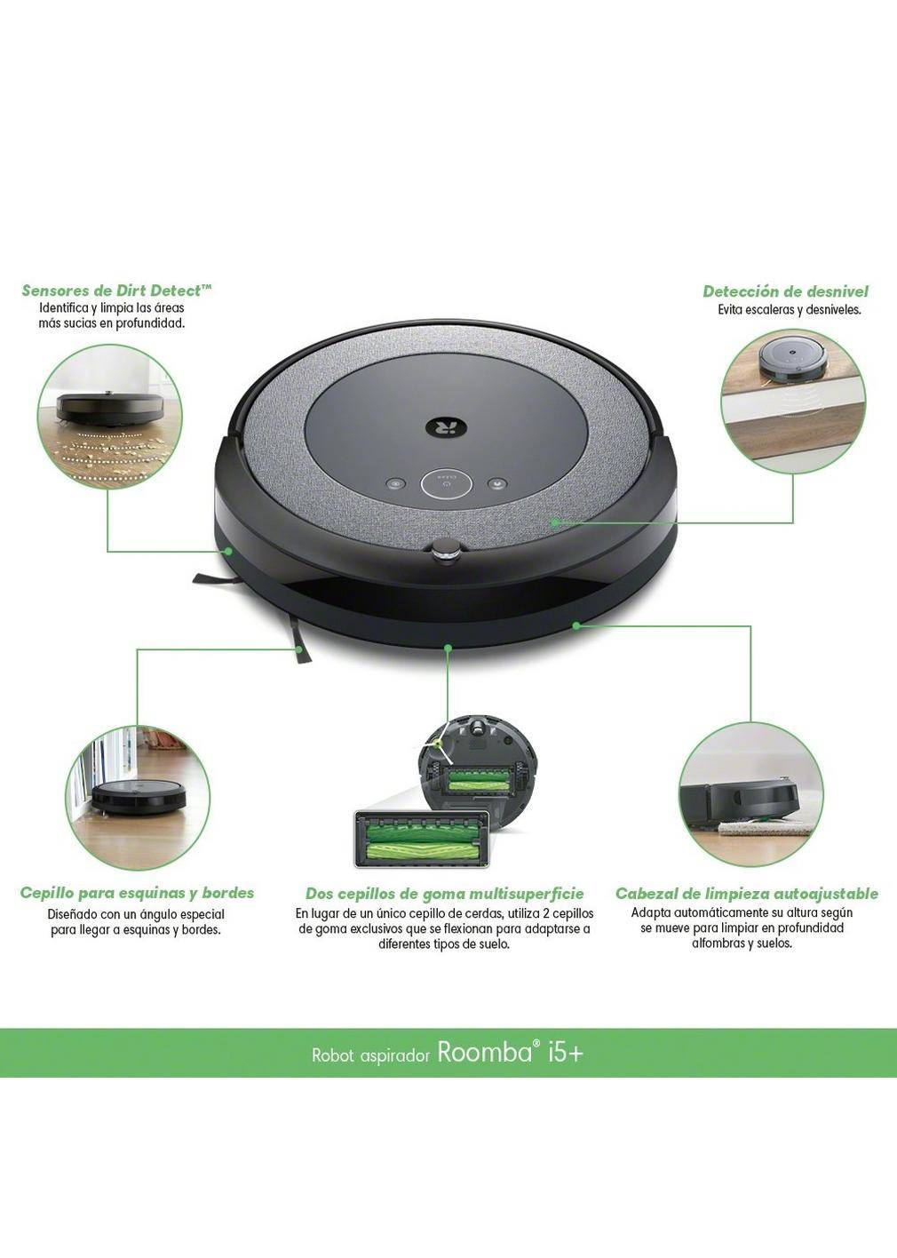 Andorvisio  iRobot Pack de 3 filtros para Roomba E y I